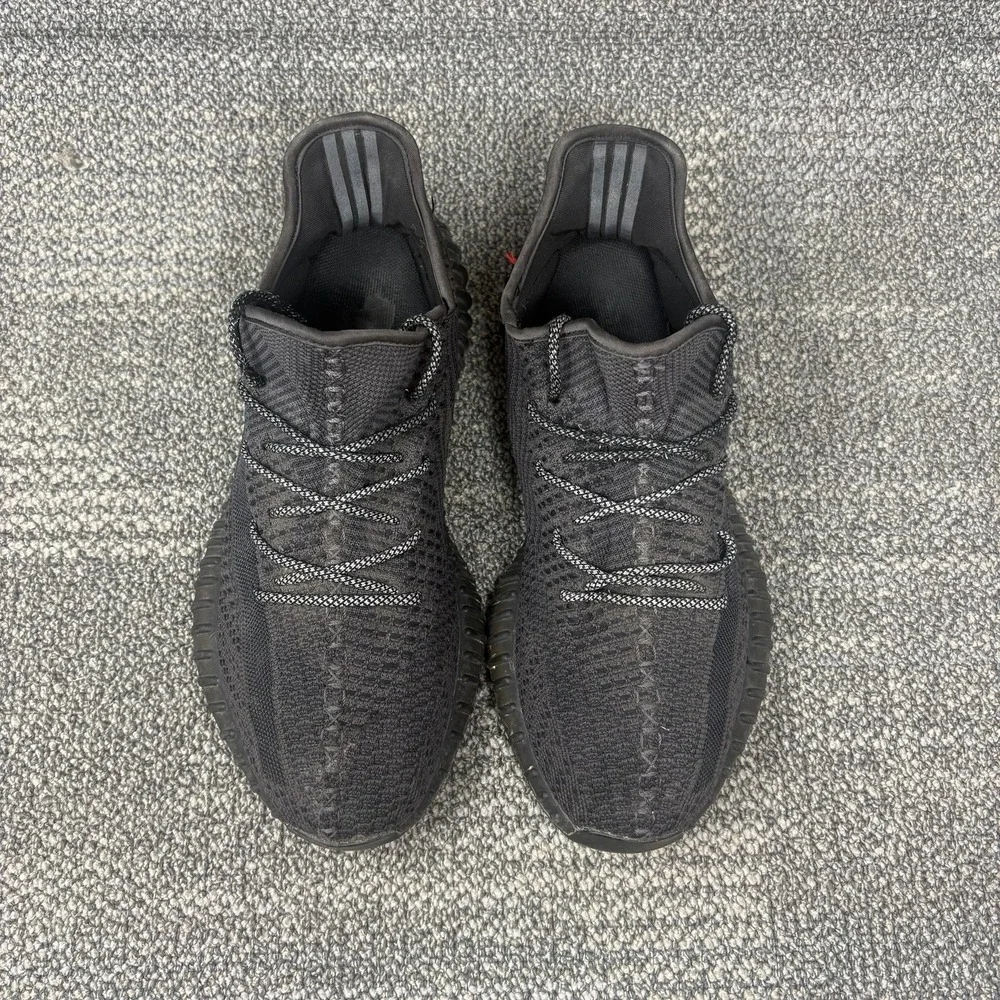 Adidas Yeezy Boost 350 V2 Black Non Reflective 2019 Mens 10 FU9006 Shoes
